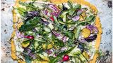 Deftig vegan Mediterran: Polentapzza