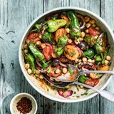 Deftig Vegan Mediterran: Kichererbsensalat