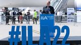 Zur Eröffnung der ILA am 22. Juni wurde Bundeskanzler Olaf Scholz im Hubschrauber eingeflogen.
