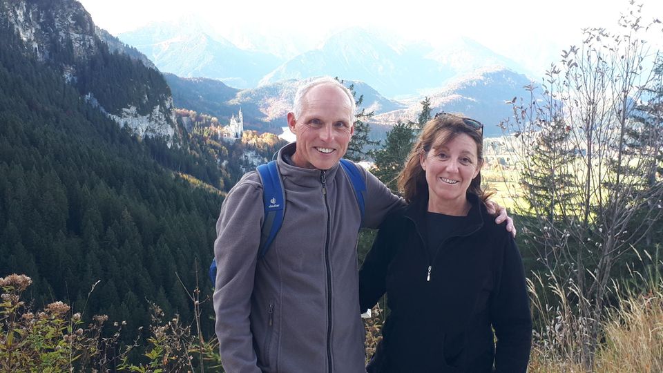 Mussten ihre Reise abblasen: Dirk Gondesen und seine Frau Muriel