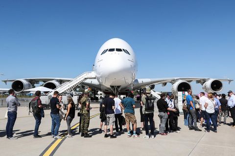 Airbus A380 auf der ILA