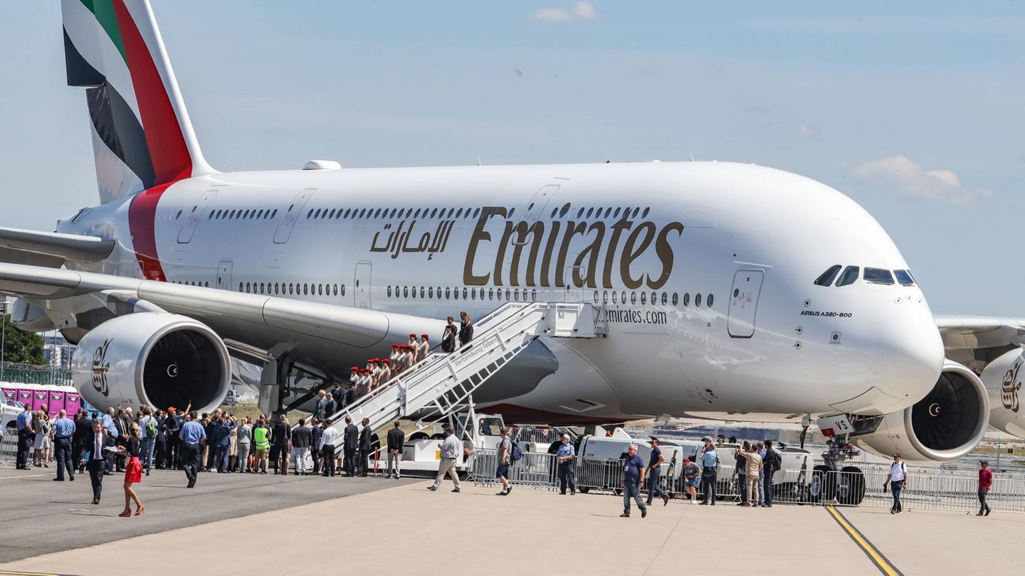 Airbus A380 auf der ILA