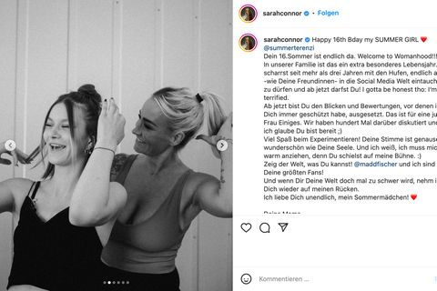Summer Terenzi und Sarah Connor