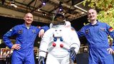 ESA-Astronauten Alexander Gerst und Matthias Maurer.