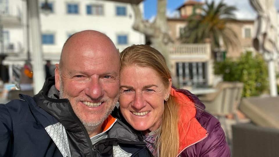 Reiseärger: Georg Wörnle und Karin Sprinzing auf Mallorca Georg Wörnle und Karin Sprinzing auf Mallorca