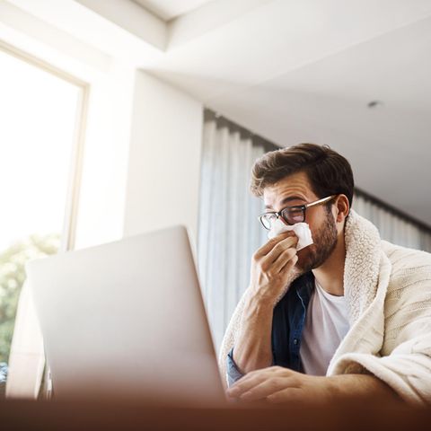 Homeoffice: Arbeiten trotz Krankheit?