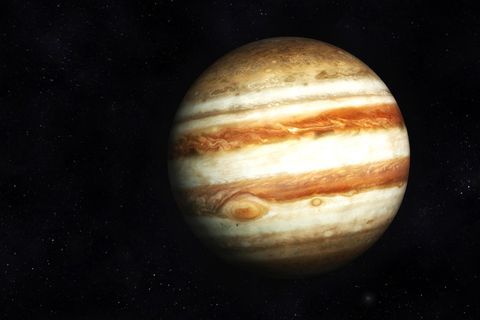 Jupiter ist Teil der Planetenparade