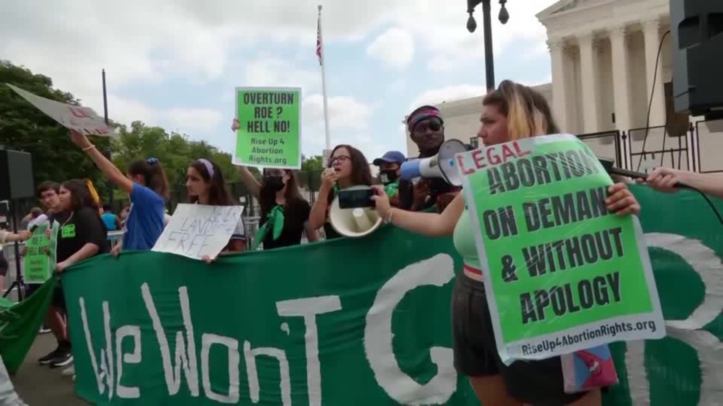 Roe vs. Wade tipped: Supreme Court decision sparks jubilation and horror (video)