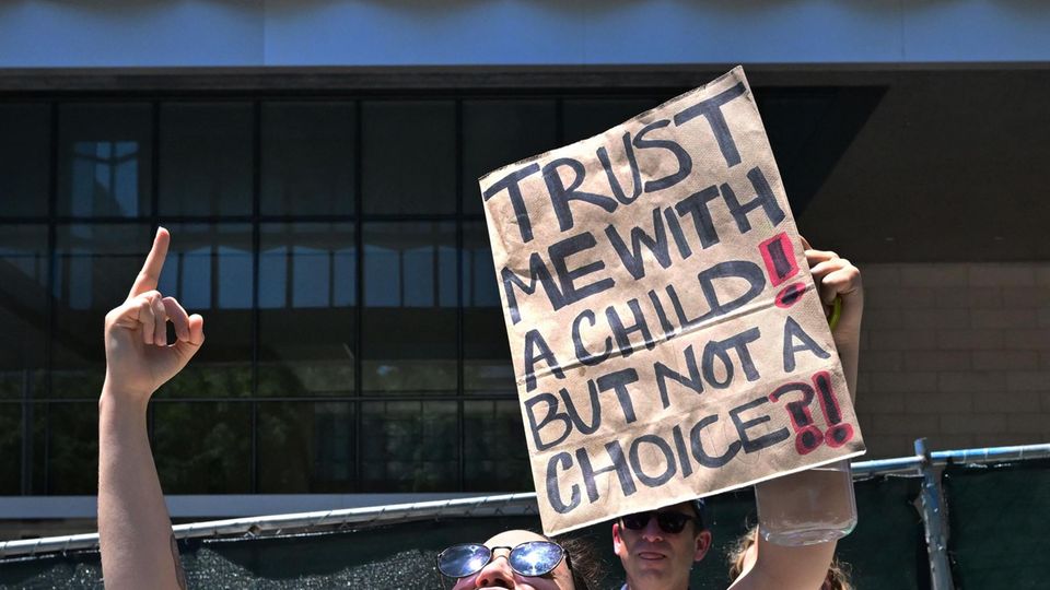 Aktivistin in Los Angeles