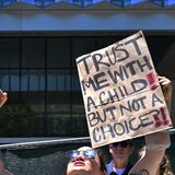 Aktivistin in Los Angeles