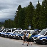 Hohes Polizeiaufgebot