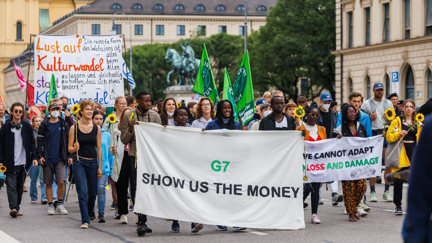 Demonstration in München Fridays for Future