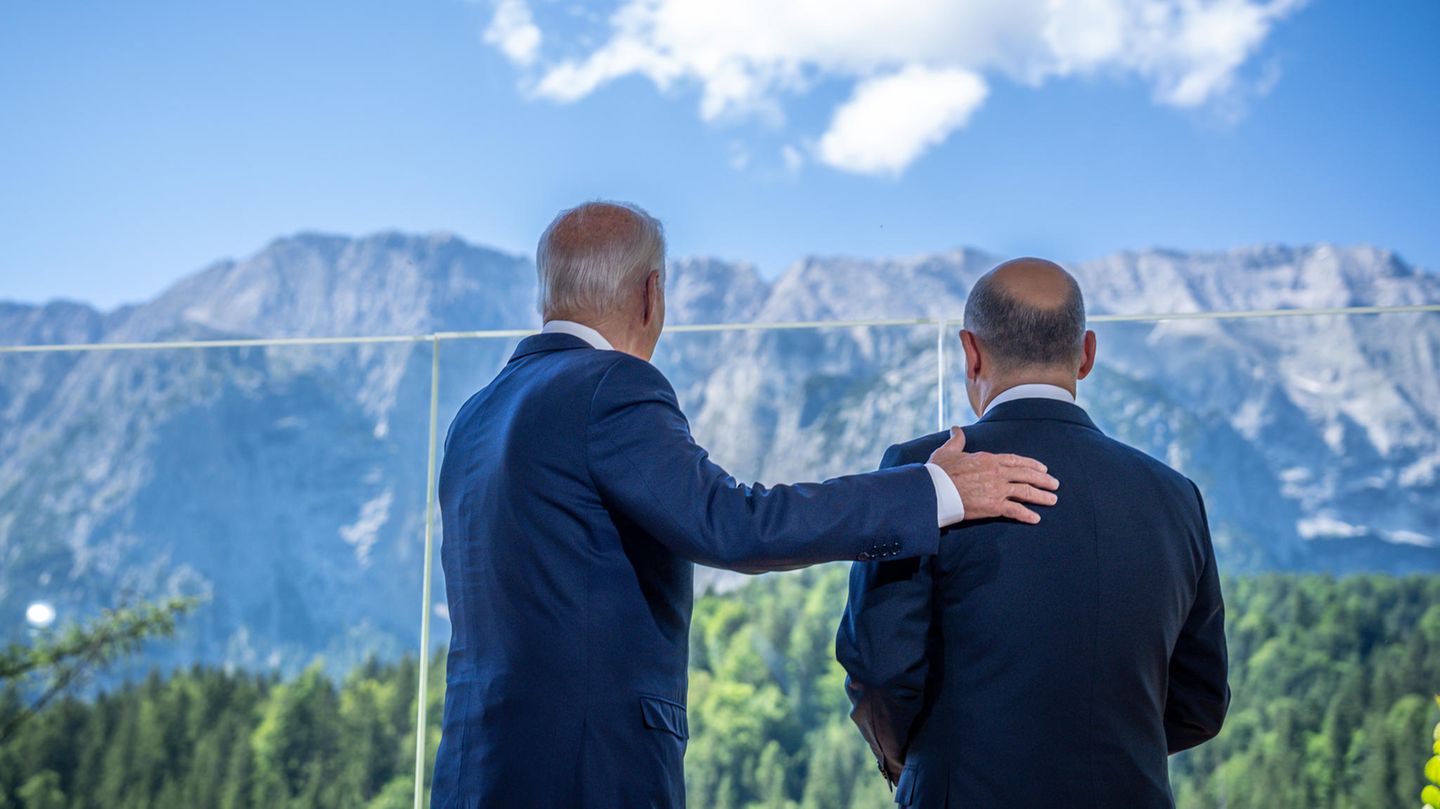 Olaf Scholz und Joe Biden