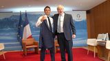 Emmanuel Macron und Boris Johnson