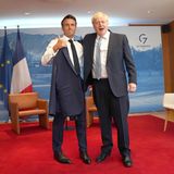 Emmanuel Macron und Boris Johnson