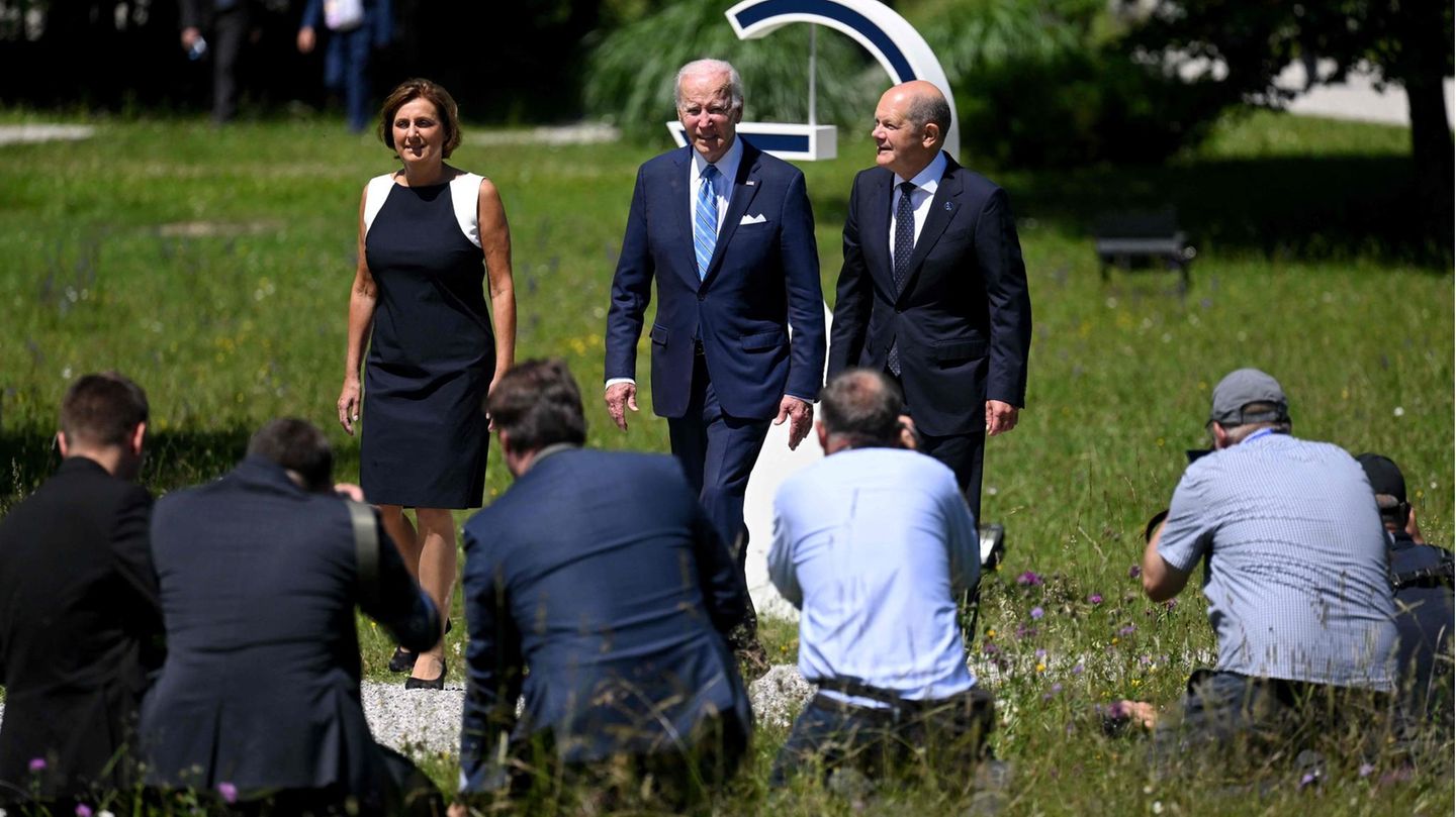 Biden und Scholz