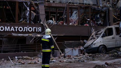 Mehrere Explosionen erschüttern Kiew