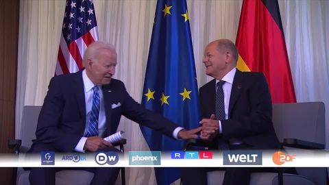 Erste Auslandsreise: Guten Freunden schenkt man die Zeit: Joe Bidens Gipfelmarathon in Europa