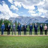 Familienfoto der G7