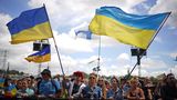 Solidarität mit der Ukraine beim Glastonbury Festival
