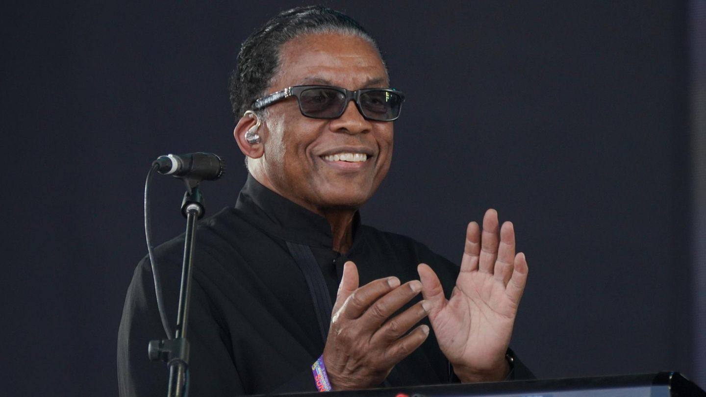 Herbie Hancock beim Glastonbury Festival