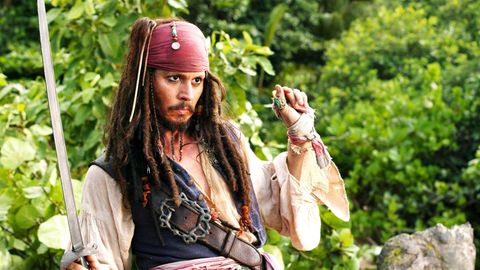 Johnny Depp als Captain Jack Sparrow