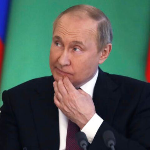 Sein Land steht vor dem Zahlungsausfall: Russlands Präsident Wladimir Putin.