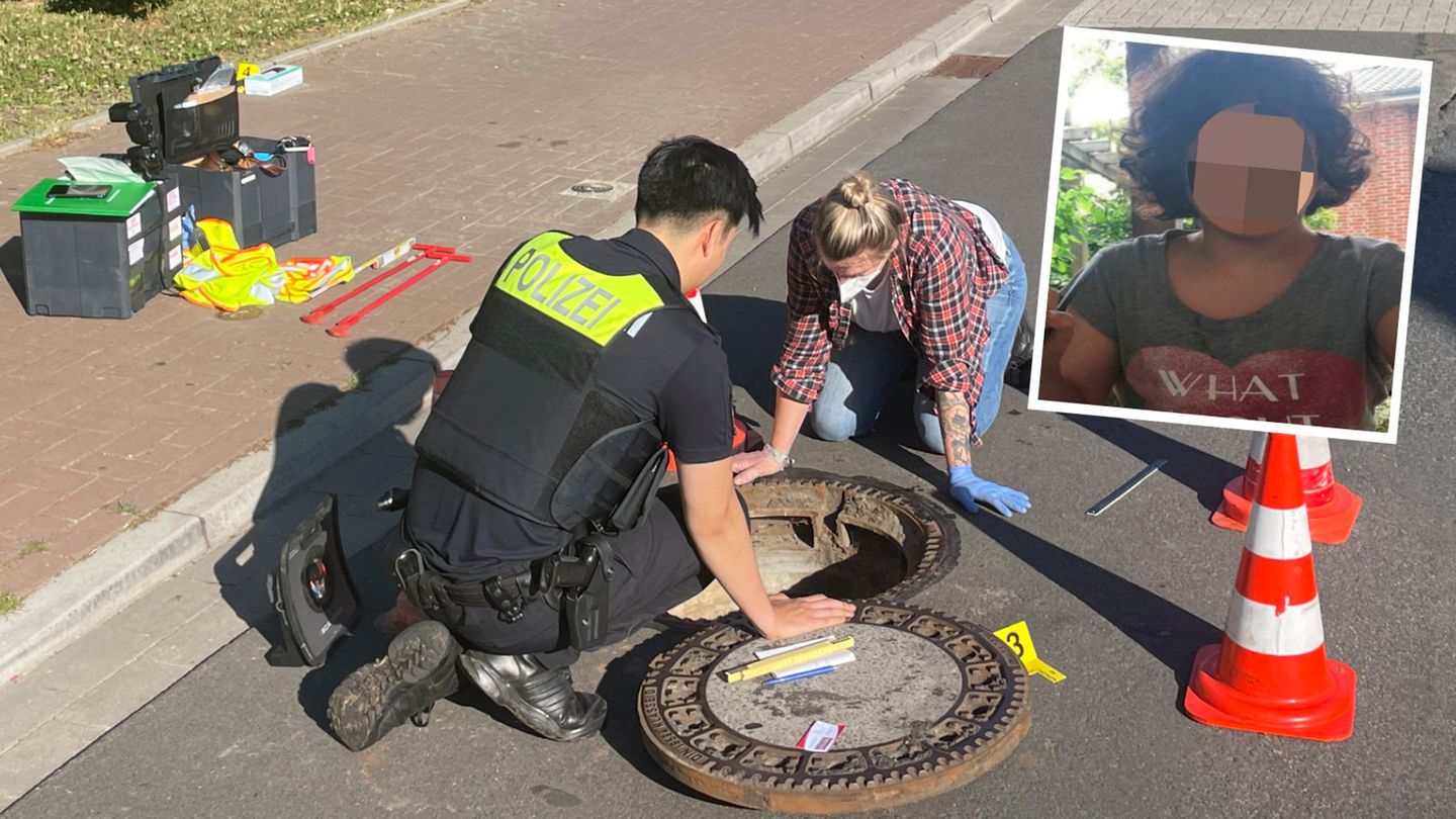 Gullyschacht in Oldenburg, in dem der achtjährige Joe entdecket wurde