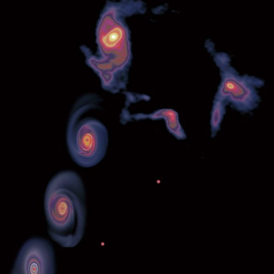 Weltall: Forscher entdecken Mini-Spirale im Zentrum der Milchstraße