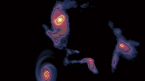 Weltall: Forscher entdecken Mini-Spirale im Zentrum der Milchstraße