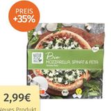 Diese Tiefkühlpizza von Penny kostet auf den ersten Blick immer noch zwei Euro nochwas und hat irgendwas mit 400 Gramm. Der zweite Blick zeigt: Sie ist sowohl kleiner als auch teurer geworden. Penny nennt als Grund für die doppelte Teuerung einen Lieferantenwechsel sowie höhere Rohstoffpreise.