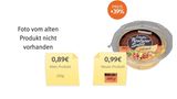 Auch Olivano's Linsen-Bulgursalat vom Netto Marken-Discount ist im Februar kleiner und im März teurer geworden, sodass er unterm Strich fast 40 Prozent mehr kostet. Netto sagt, man habe die Kunden darüber "transparent informiert".