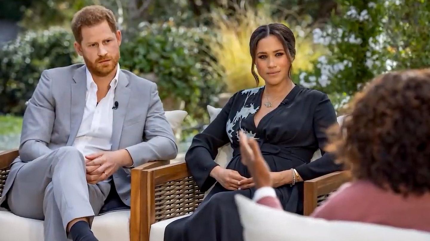 Harry und Meghan bei oprah