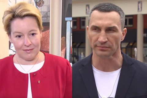 "Neue Qualität von Gefahr": Giffey äußert sich zu gefaktem Klitschko-Interview