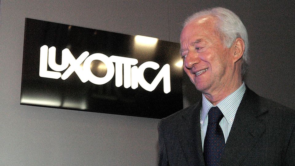 Leonardo Del Vecchio Italienischer Milliardär mit 87 Jahren gestorben