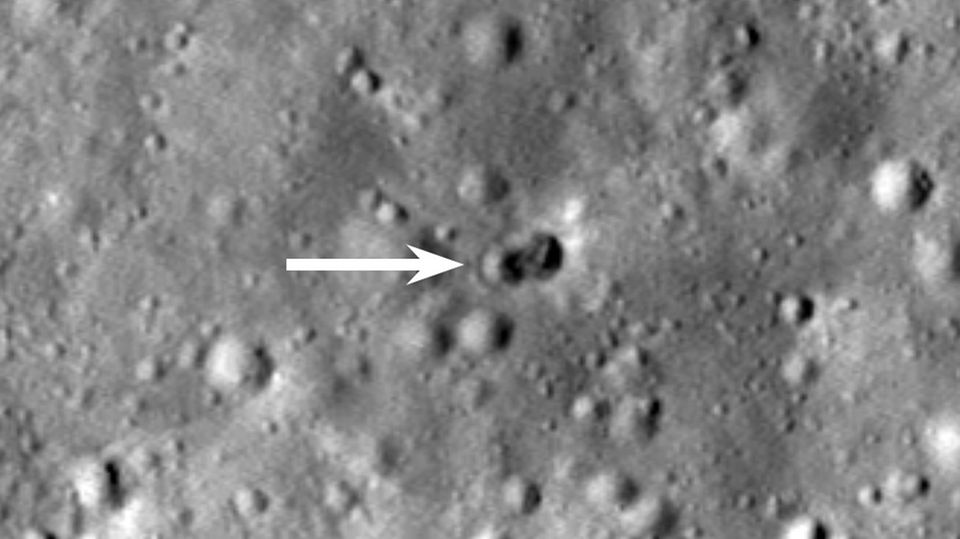 Krater auf dem Mond