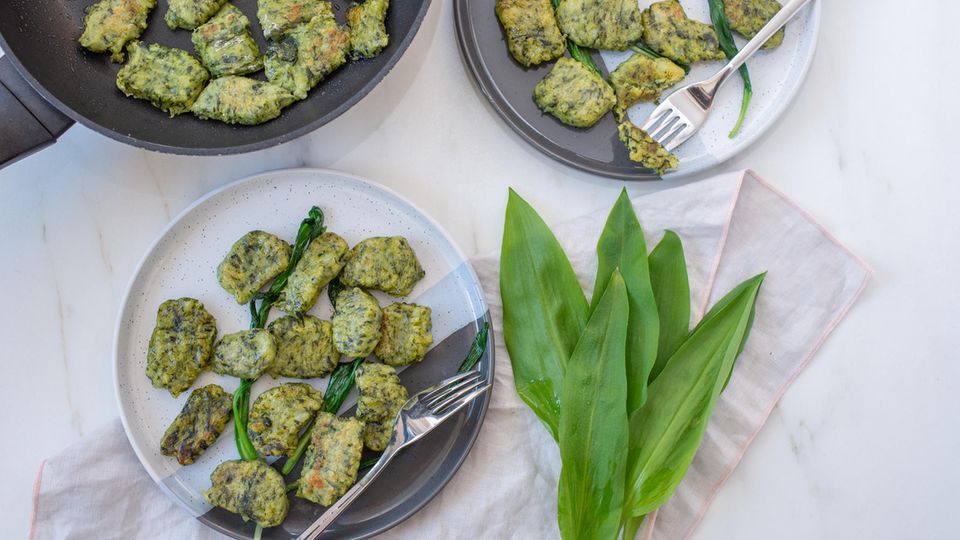 Südtiroler Küche Bärlauch-Knödel Südtiroler Küche Bärlauch-Knödel