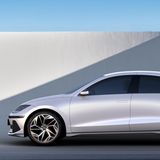 Seitliches Profil Hyundai Ioniq 6