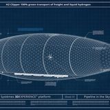 Wie alle Luftschiffe besteht der Clipper im Wesentlichen aus leerem Raum für das Gas. Das Laderaummodul liegt am Boden.