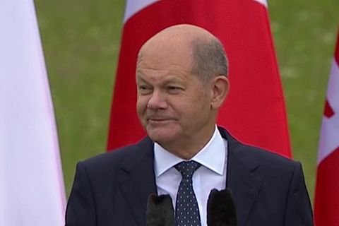 Olaf Scholz Antwort beim G7-Gipfel