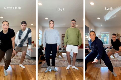 Bizarre iPhone-Choreo: TikTok-Pärchen entwickelt Tanz für jeden Klingelton
