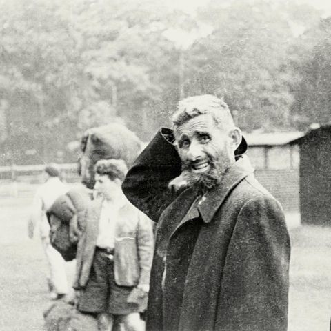 Passagiere der "Exodus 1947" in einem Auffanglager in Pöppendorf