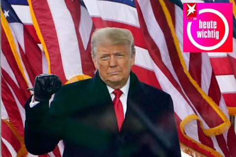 Donald Trump am 6. Januar 2021 in Washington