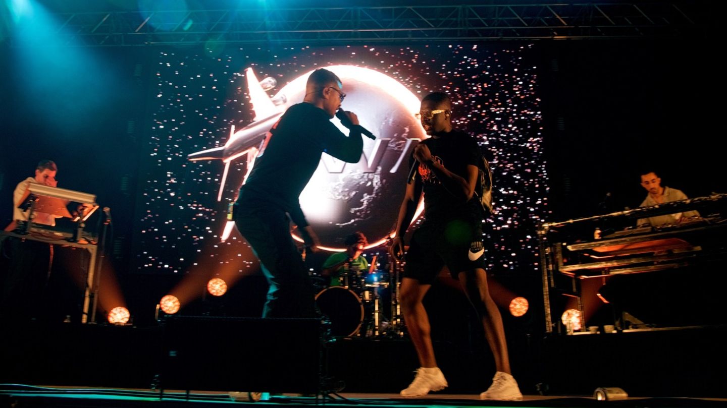 Highlight zahlloser Festivalbesucher am ersten Abend: Lamin auf der "Countdown Stage"