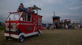 Vorglühen im Sonnenuntergang in der "Dream City": Die beliebte Fire Department Party Crew auf Ausfahrt