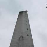 Der Bornholmerturm von unten aus fotografiert