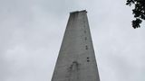 Der Bornholmerturm von unten aus fotografiert