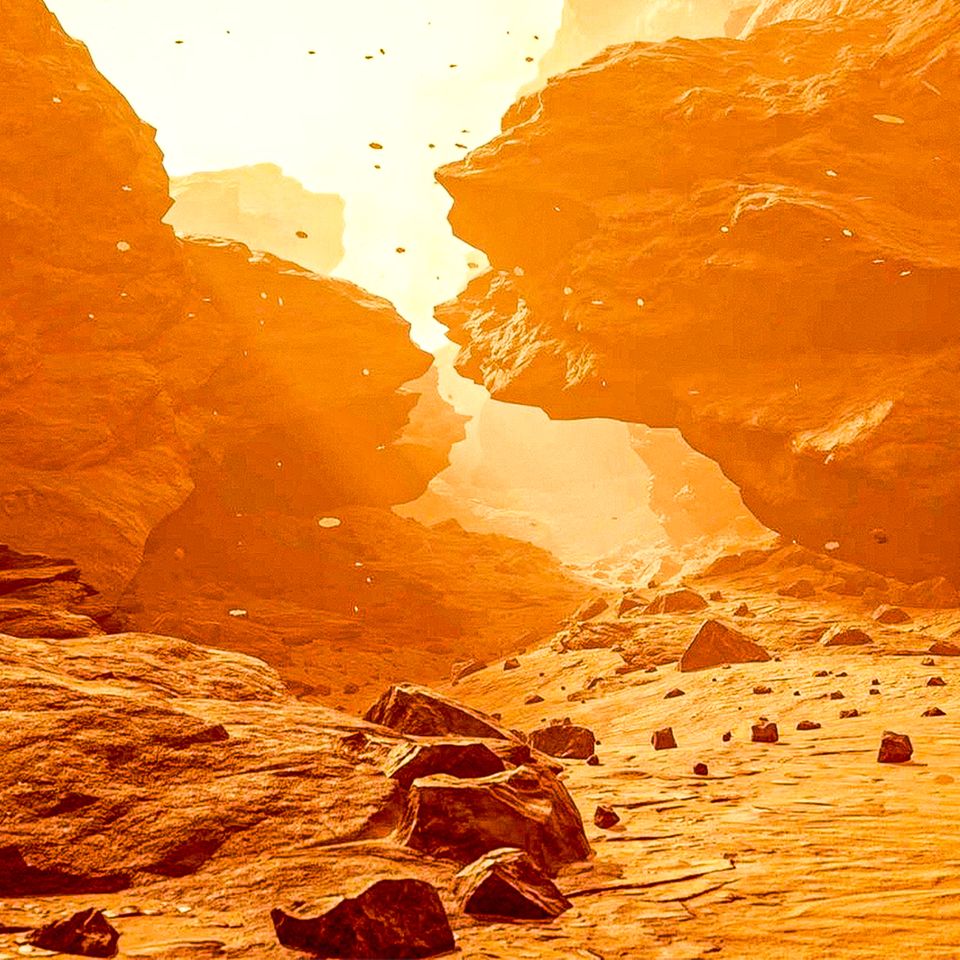 Mars: Nasa veröffentlicht Foto vom "verzauberten See"
