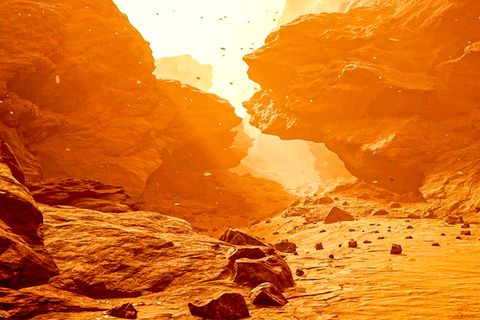 Mars: Nasa veröffentlicht Foto vom "verzauberten See"