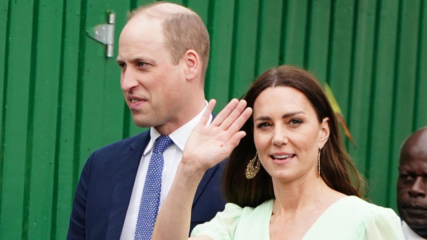 le prince William et la duchesse Kate